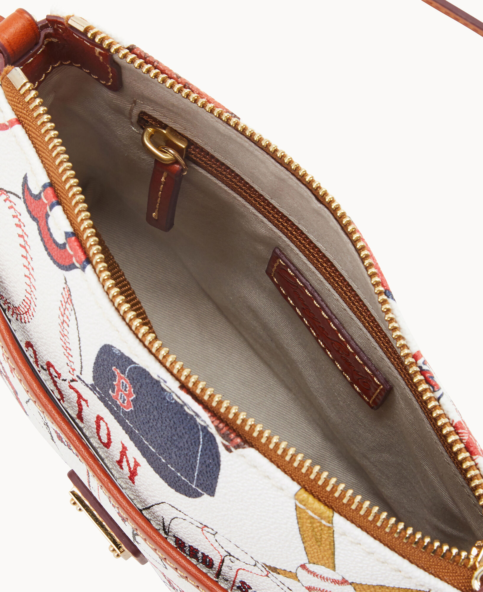 Dooney and bourke red sox crossbody top