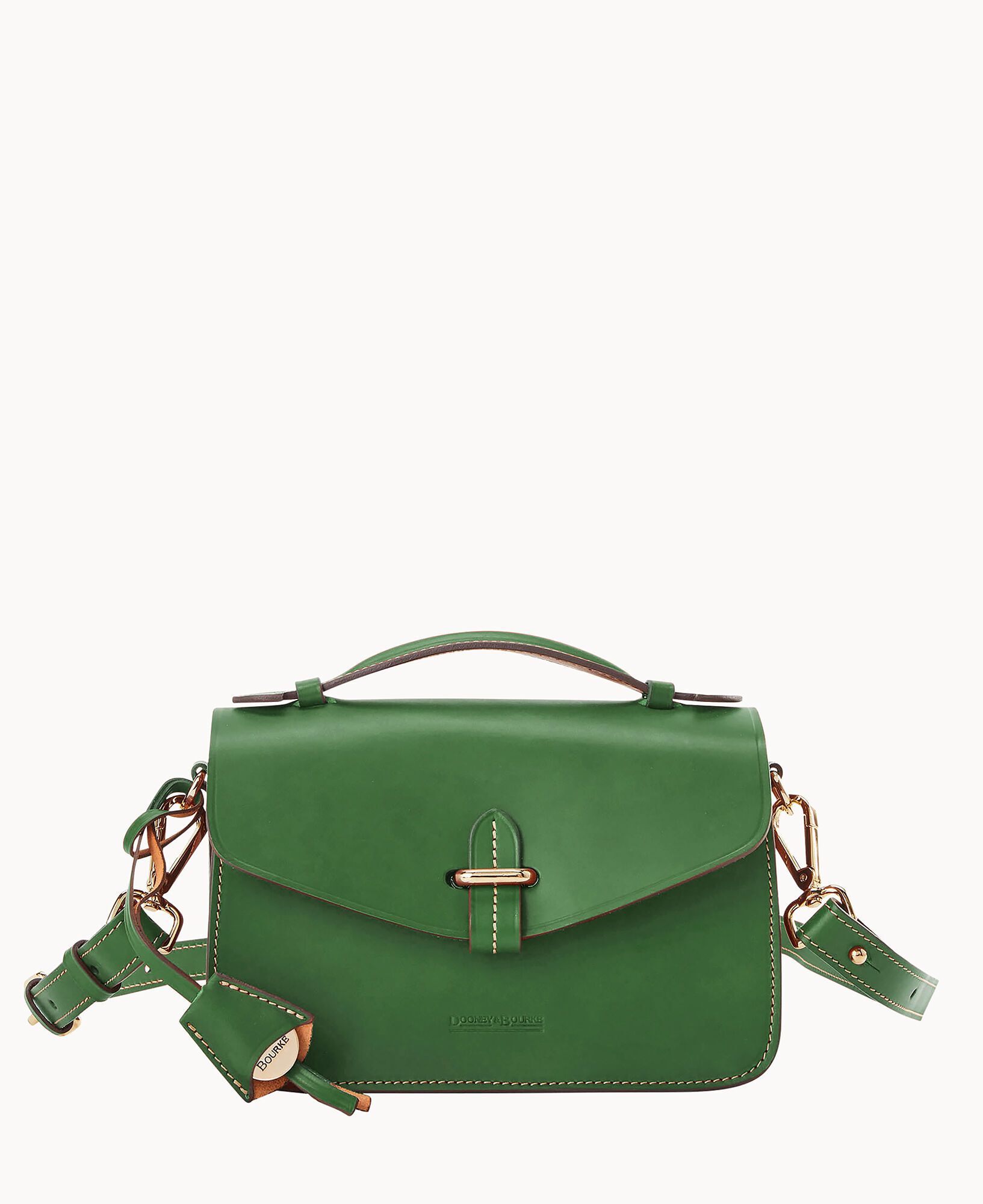 Dooney & Bourke Pebble Collection Emerald Green Leather