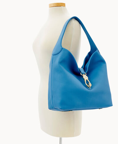 Belvedere Logo Lock Shoulder Bag