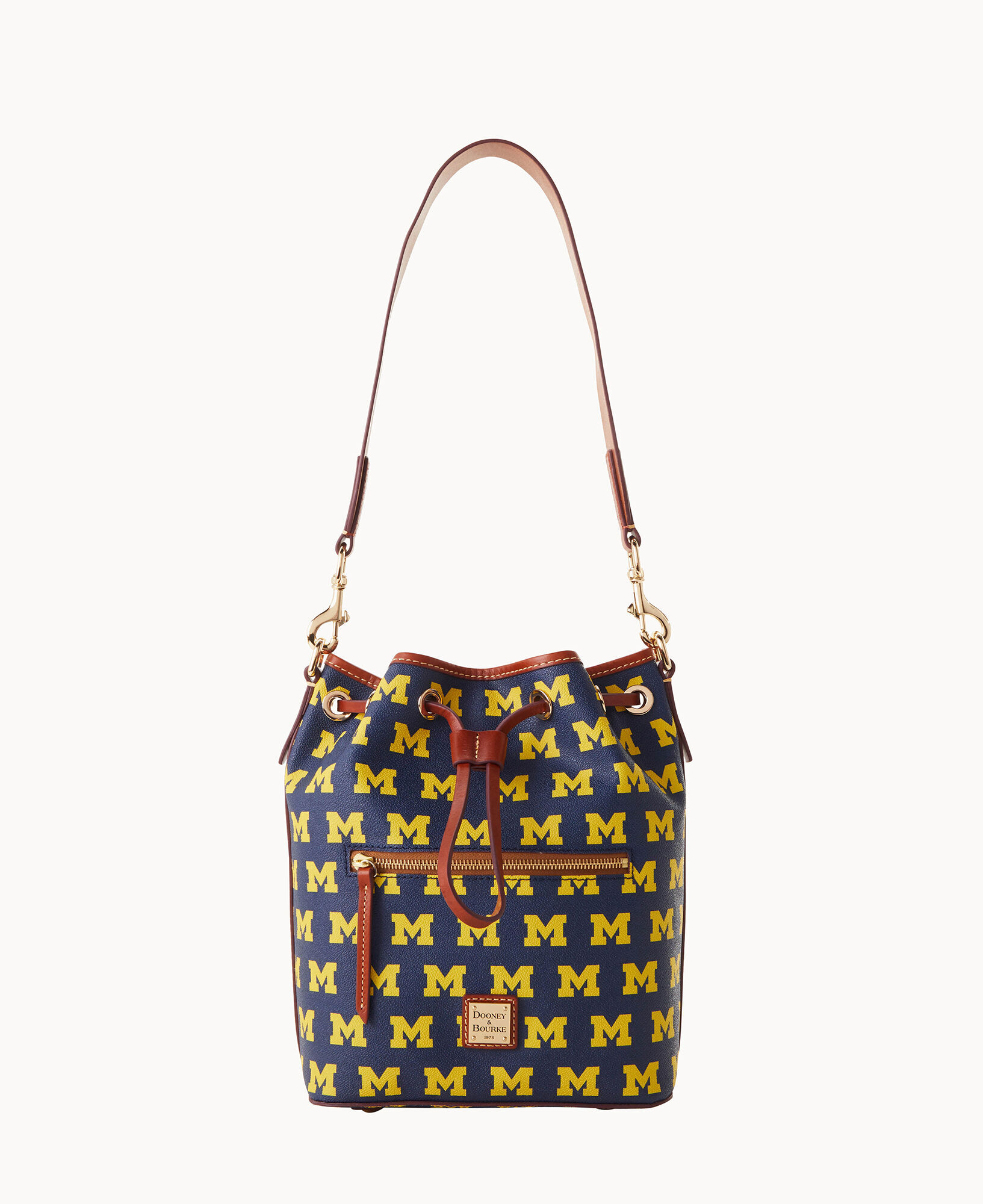 Dooney Bourke Collegiate Michigan Drawstring