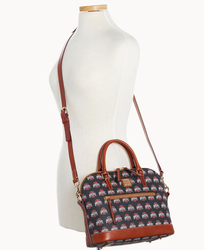Collegiate Ohio State Domed Zip Satchel