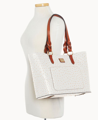 Ostrich Tammy Tote