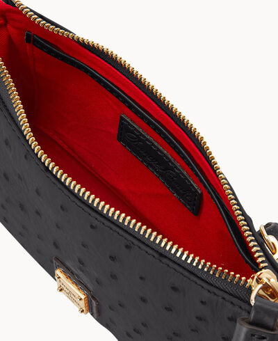 Ostrich Slim Crossbody