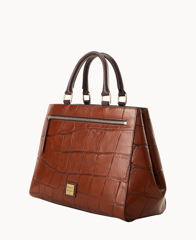 Denison Zip Satchel