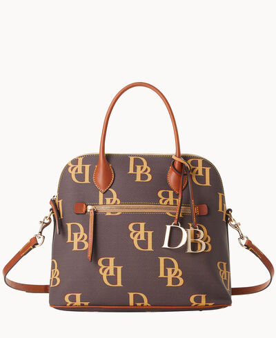 Monogram Large Domed Satchel