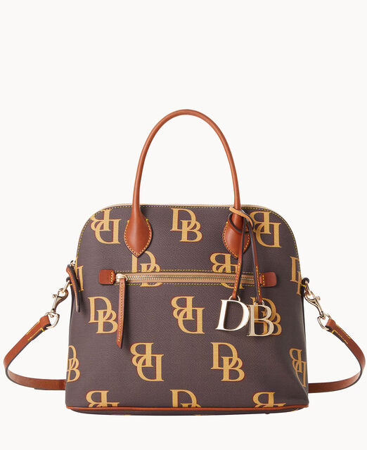 Monogram Large Domed Satchel
