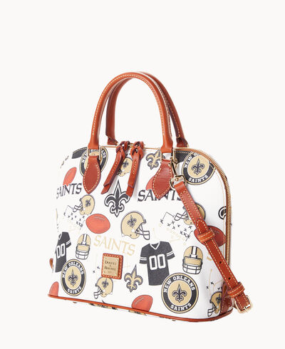 NFL Saints Zip Zip Satchel