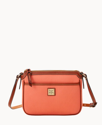 Pebble Grain East West Pocket Crossbody