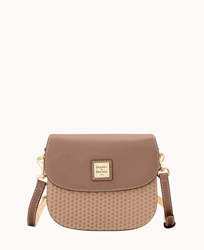 Beacon Woven Saddle Crossbody