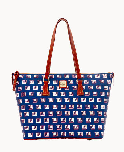 NFL NY Giants Zip Top Shopper