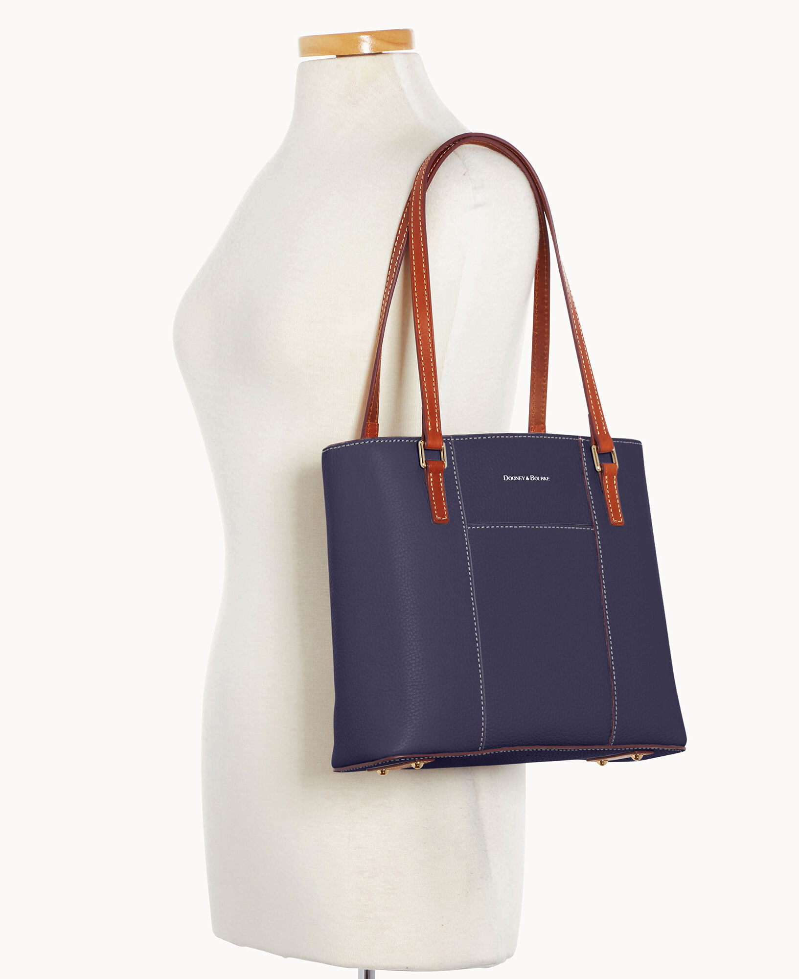 Dooney and bourke pebble grain small lexington clearance