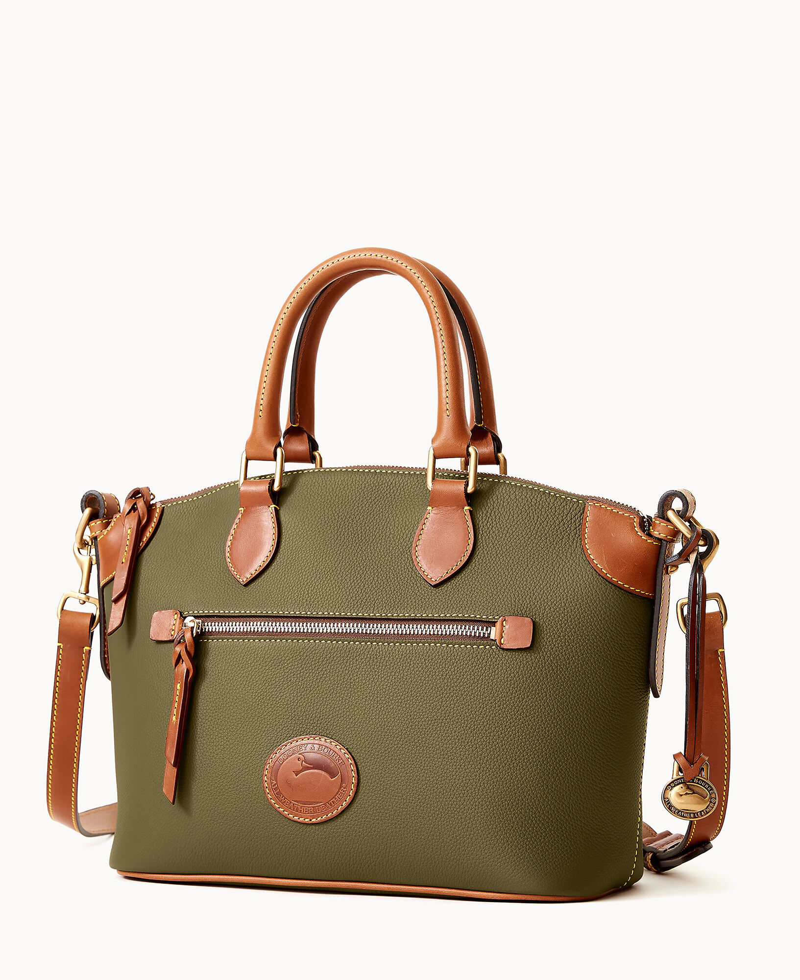 Dooney & Bourke All Weather Leather 3.0 Domed Satchel 30