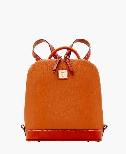 Pebble Grain Zip Pod Backpack