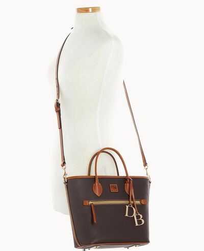 Pebble Grain Handle Tote