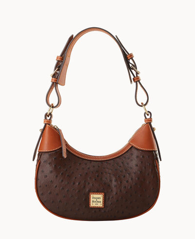 Ostrich Small Hobo