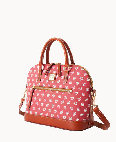 MLB Nationals Domed Zip Satchel