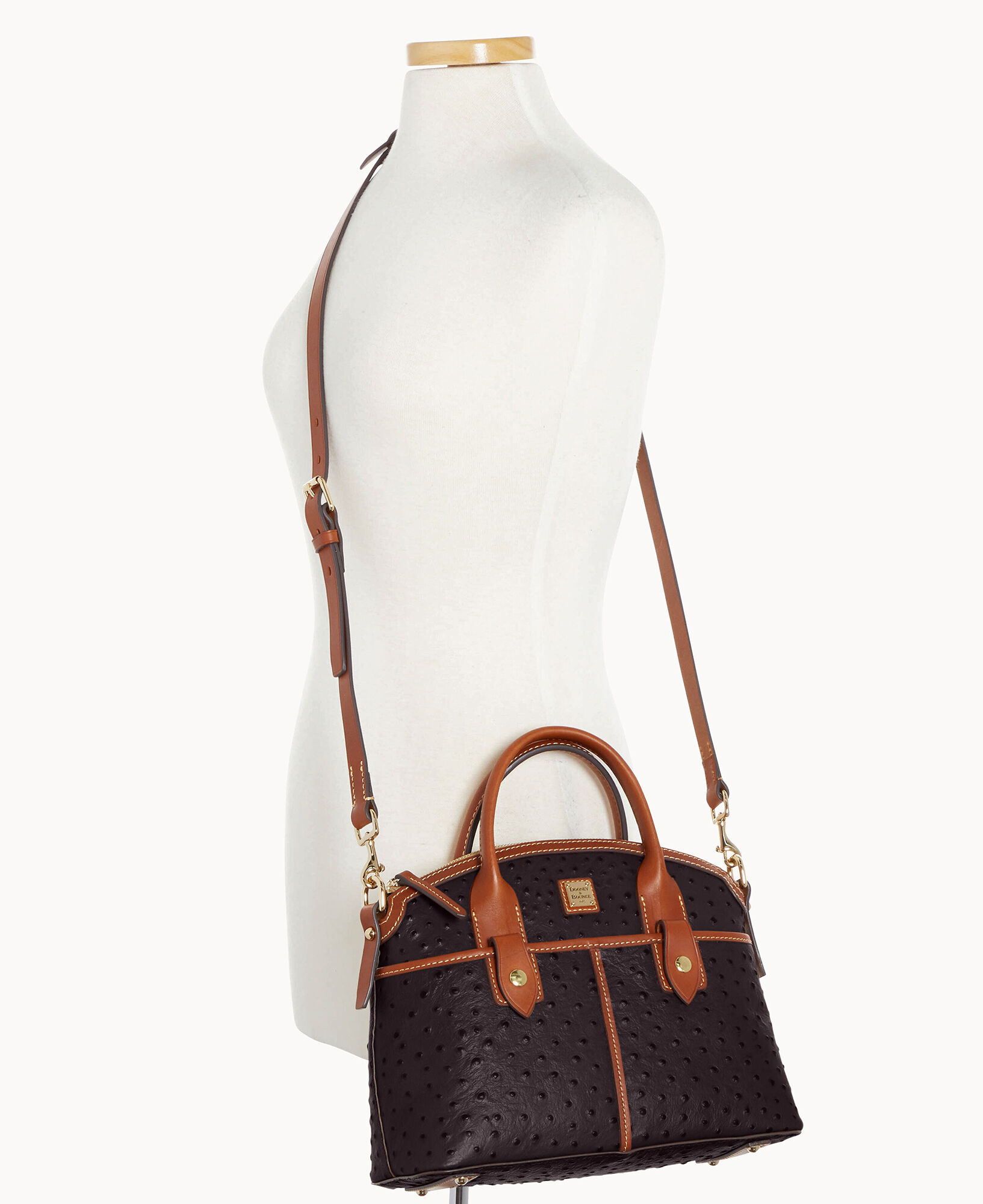 Dooney & bourke hotsell camden saffiano domed satchel