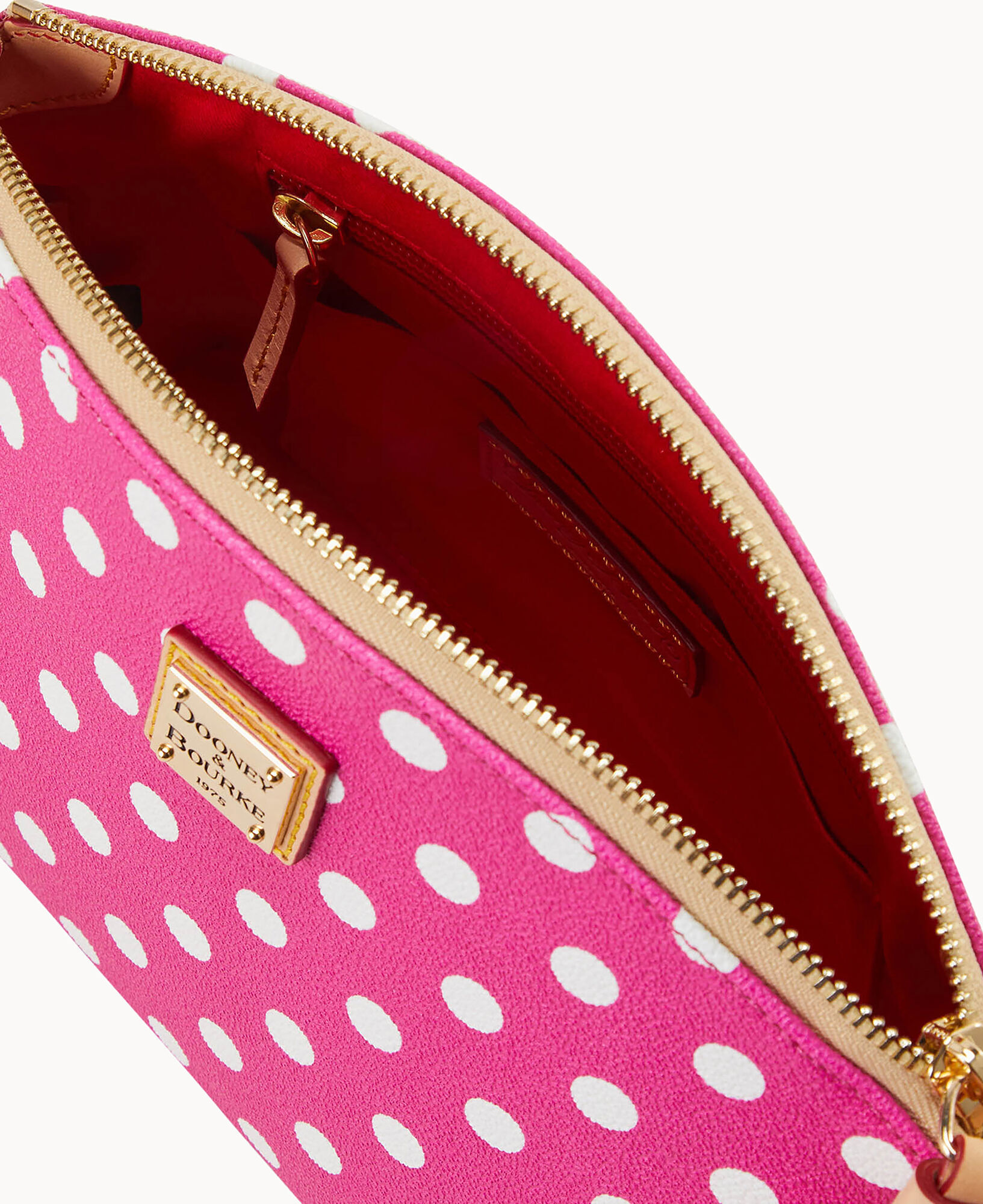 Dooney and bourke polka dot wallet store