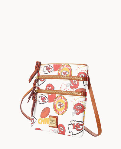 NFL Chiefs N S Triple Zip Crossbody