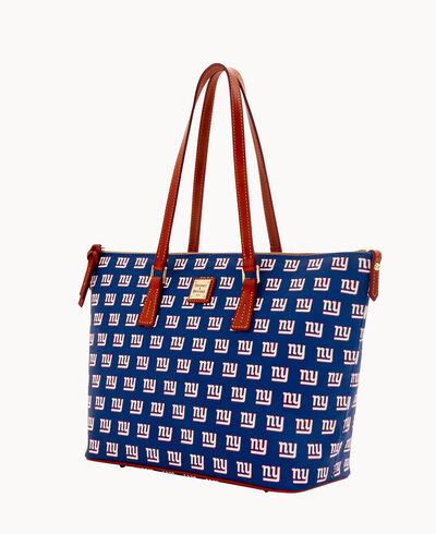 NFL NY Giants Zip Top Shopper