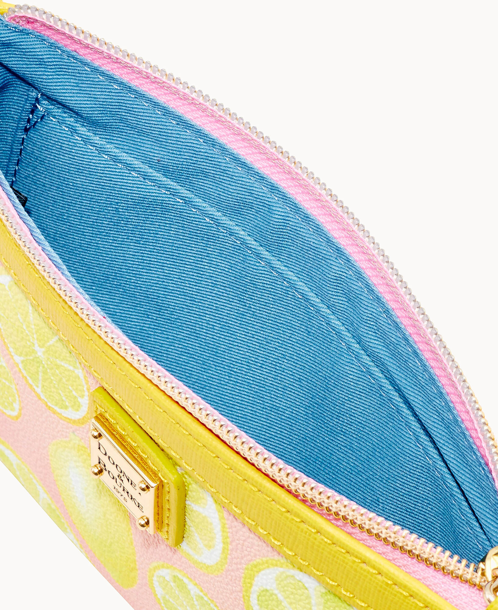 Dooney Bourke Limone Large Slim Wristlet