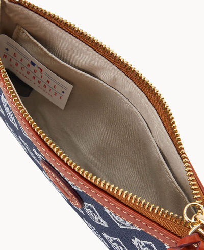 MLB Rays Large Slim Wristlet