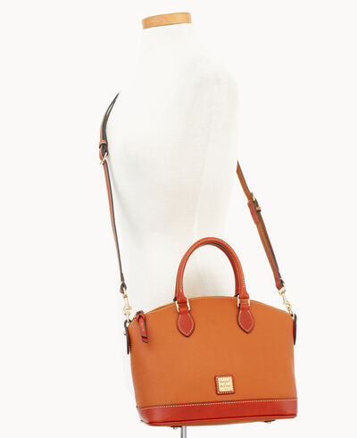 Pebble Grain Darcy Satchel
