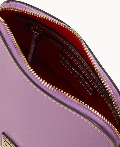 Saffiano Domed Crossbody