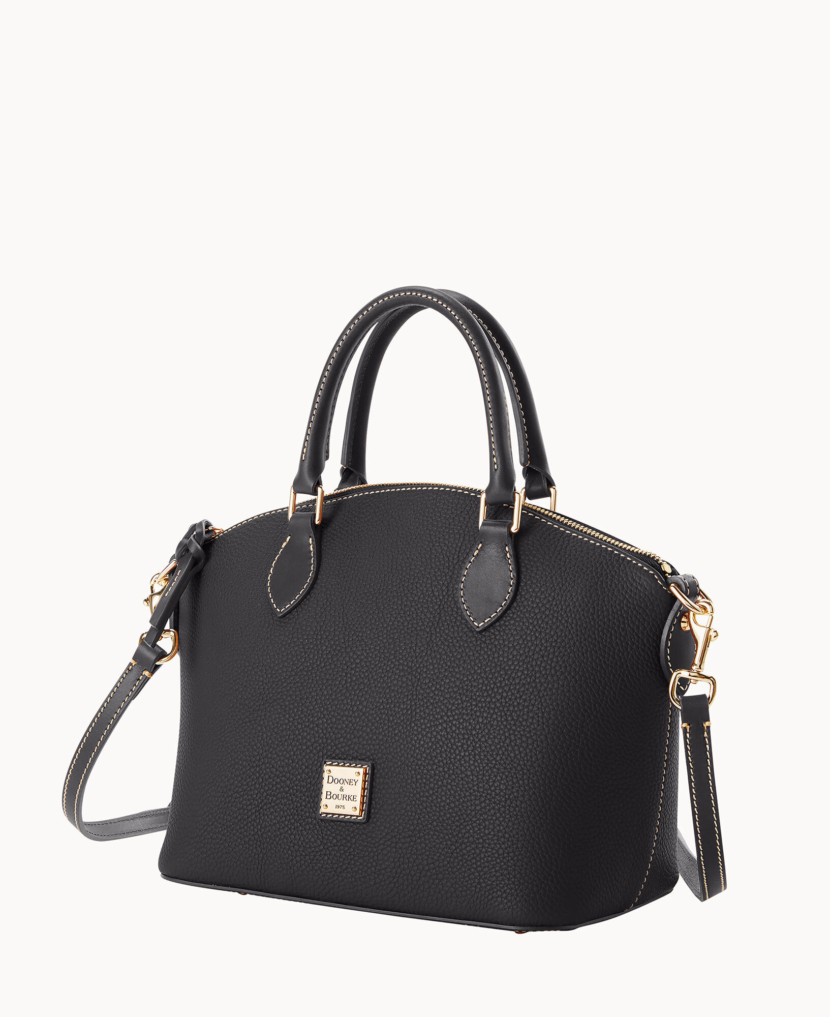 Dooney and bourke satchel black shop