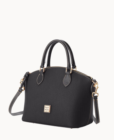 Pebble Grain Geena Satchel