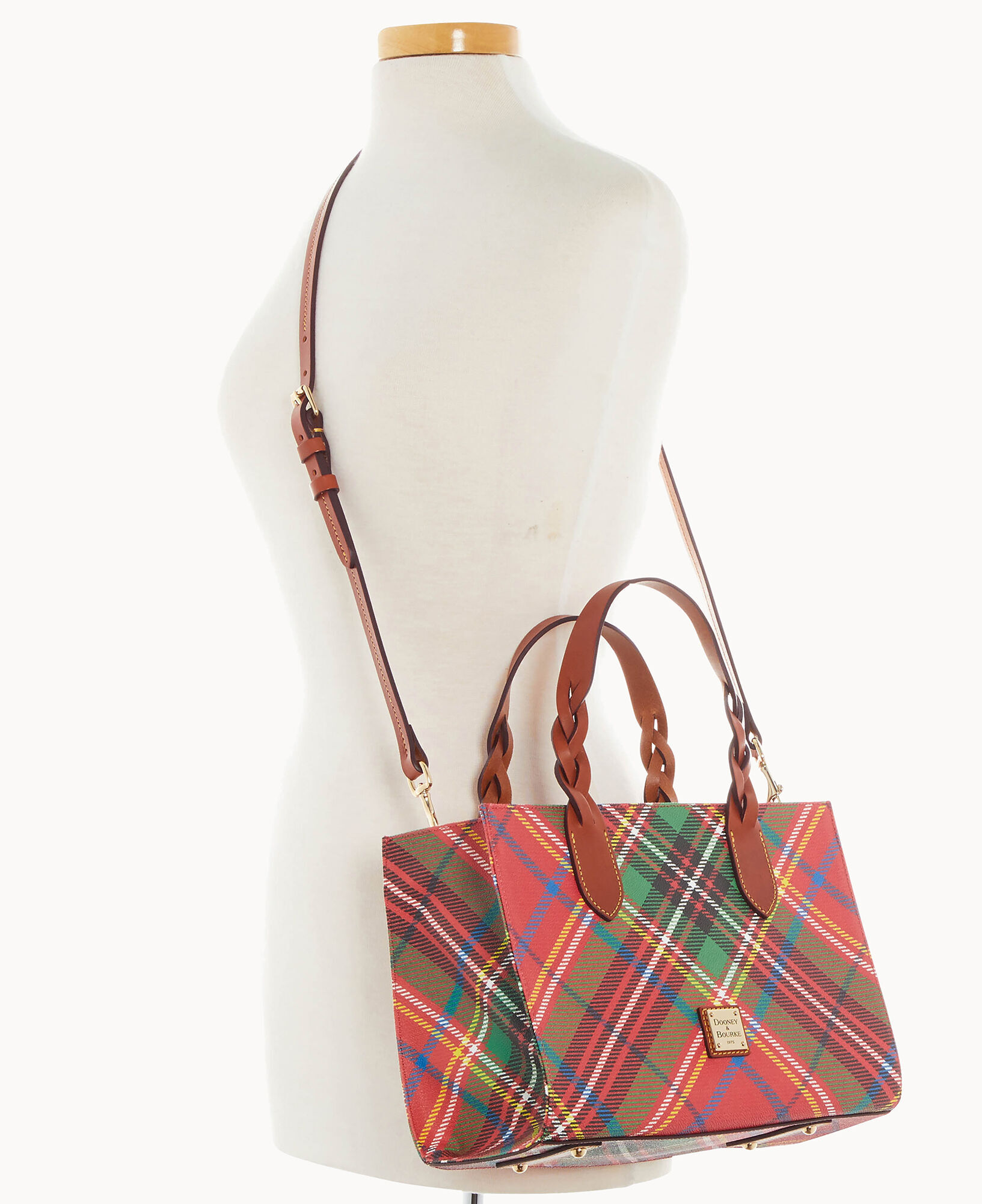 Dooney and bourke red crocodile purse clearance