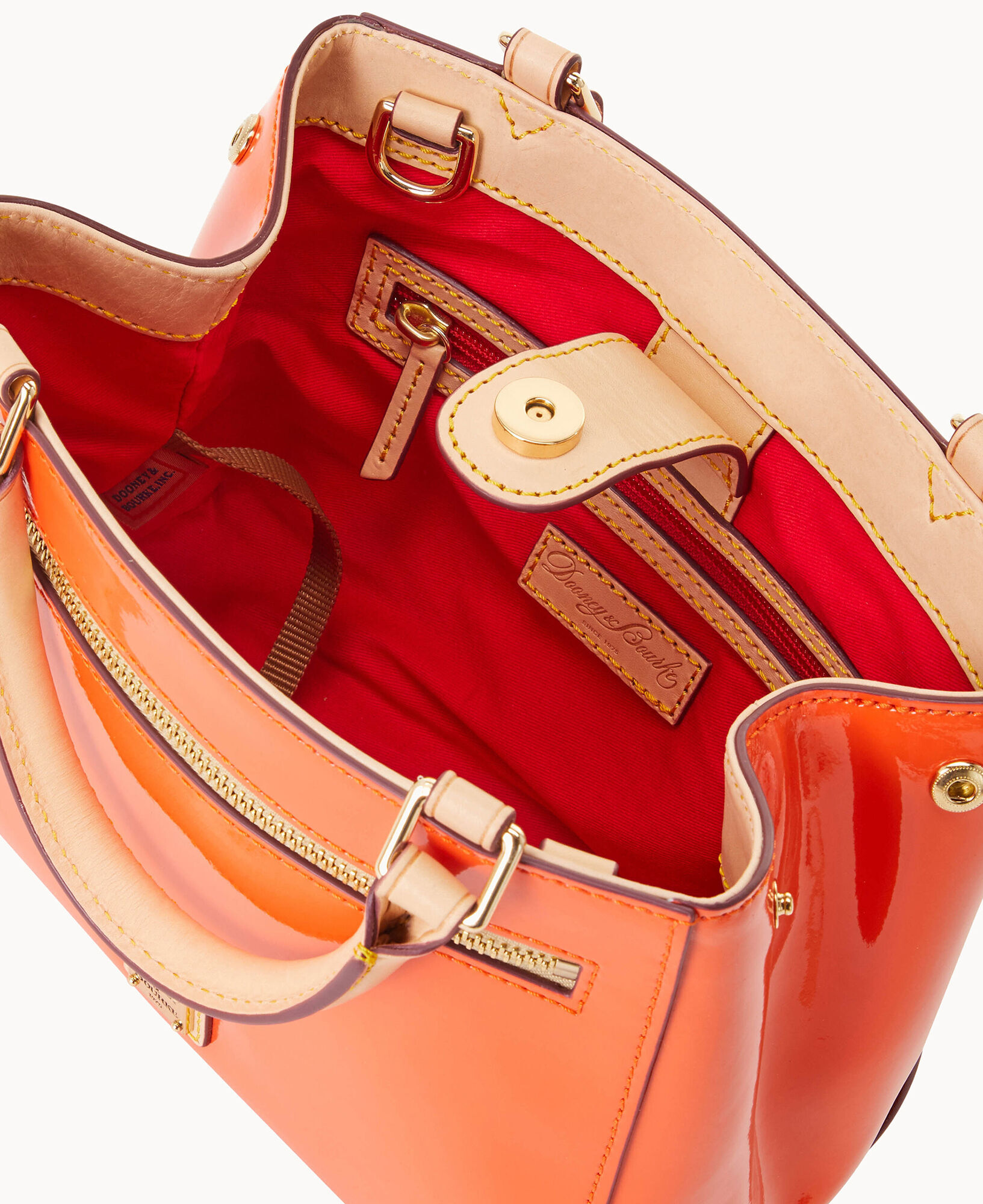 Dooney and bourke orange purse new arrivals