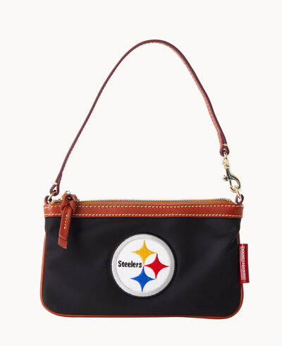 NFL Steelers Large Slim Wristlet