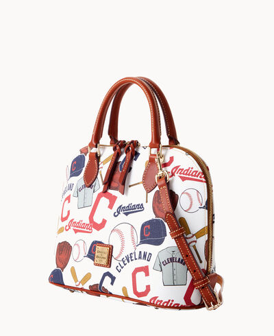 MLB Indians Zip Zip Satchel