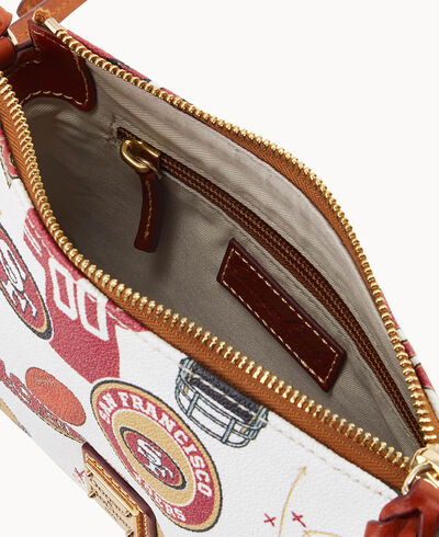 NFL 49ERS Crossbody Pouchette