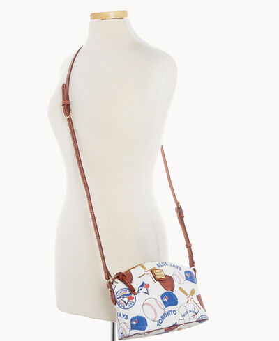 MLB Blue Jays Suki Crossbody Med Wristlet