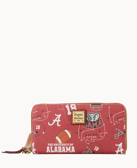 Collegiate University of Alabama Large Zip Around Wristlet