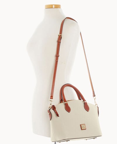 Pebble Grain Geena Satchel