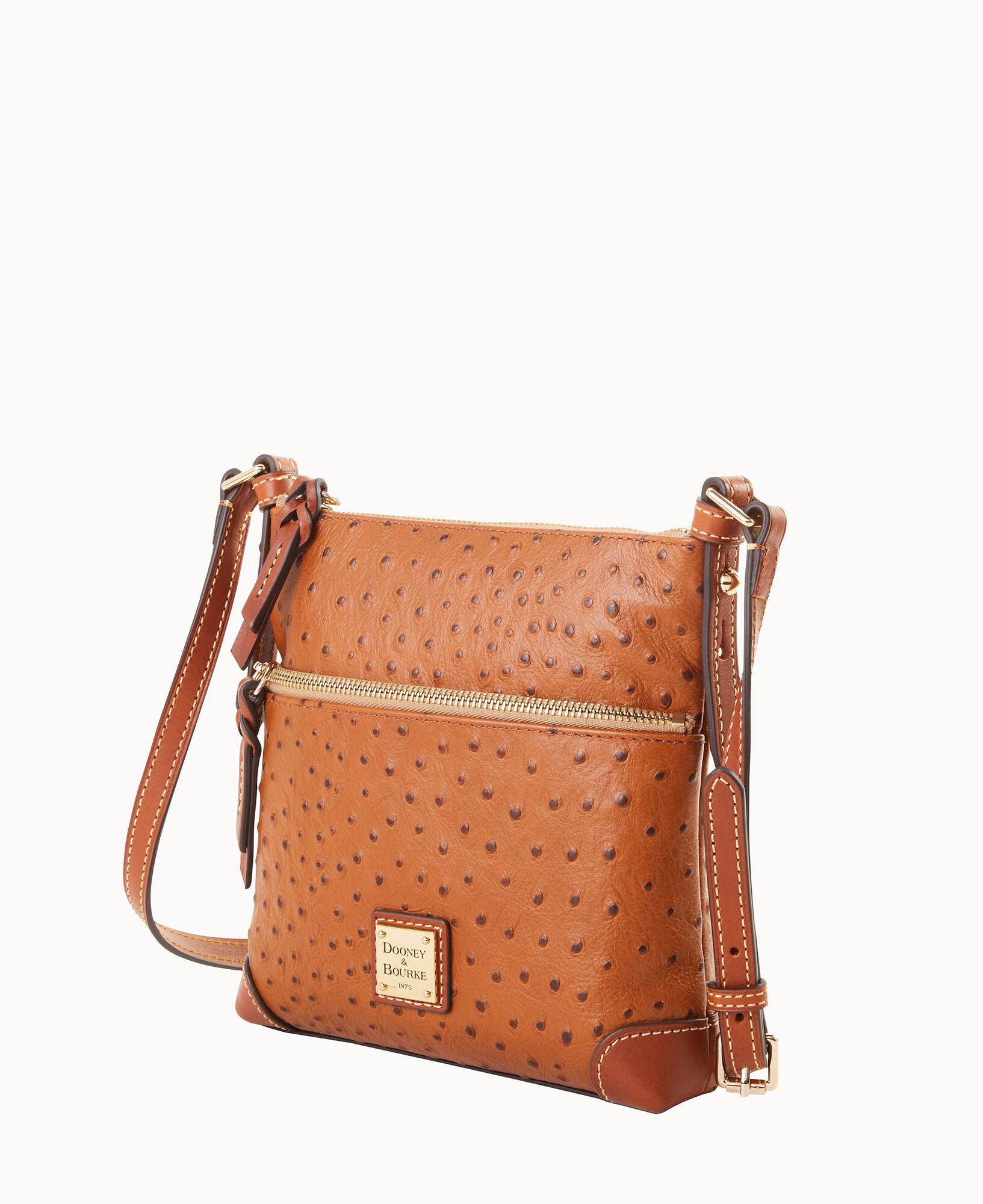 Dooney Bourke Ostrich Collection Leather Tote Bag