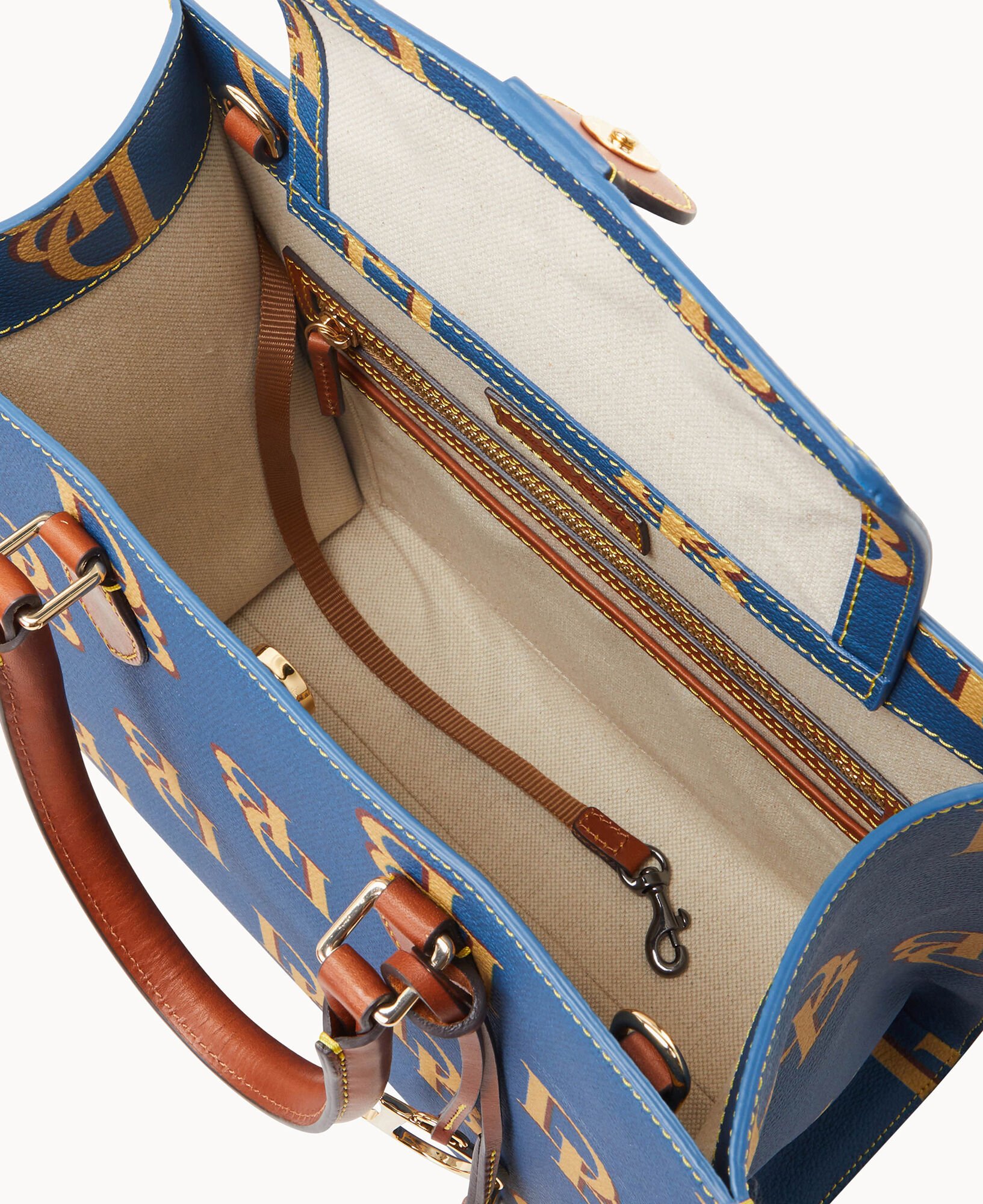 Dooney and bourke monogram tote on sale