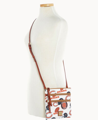 NFL Bears N S Triple Zip Crossbody