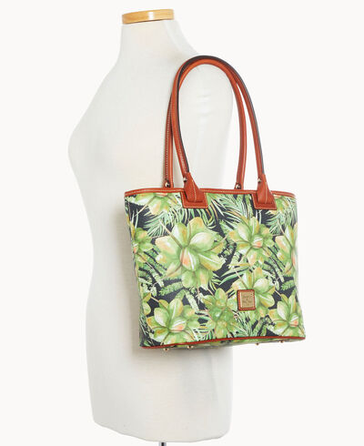 Palm Zip Tote