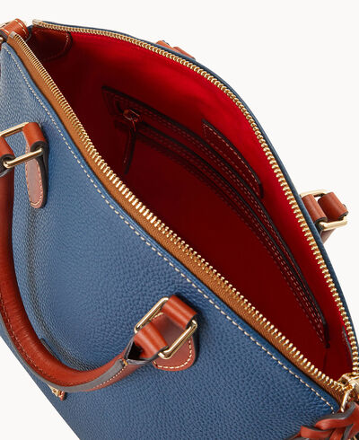 Pebble Grain Geena Satchel