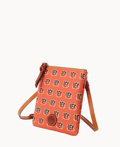 NFL Bengals Small North South Top Zip Crossbody