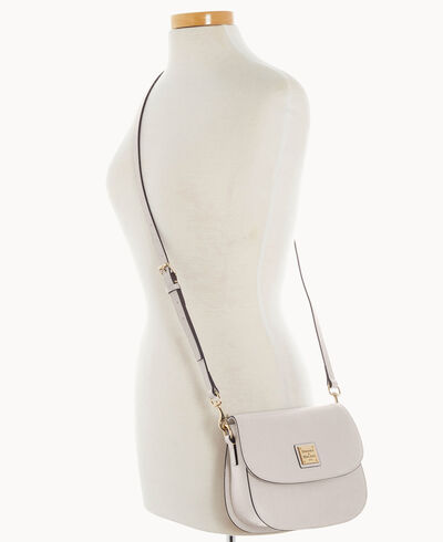 Saffiano Saddle Bag