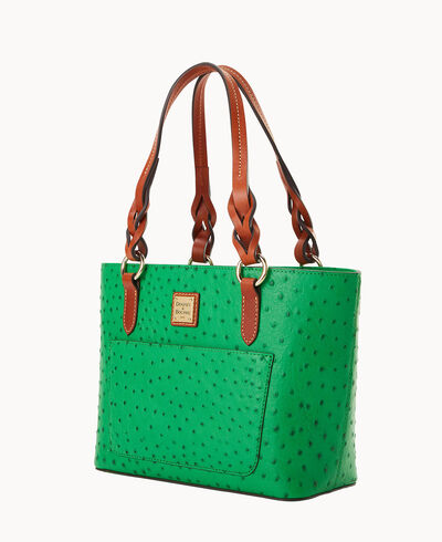 Ostrich Small Gretchen Tote