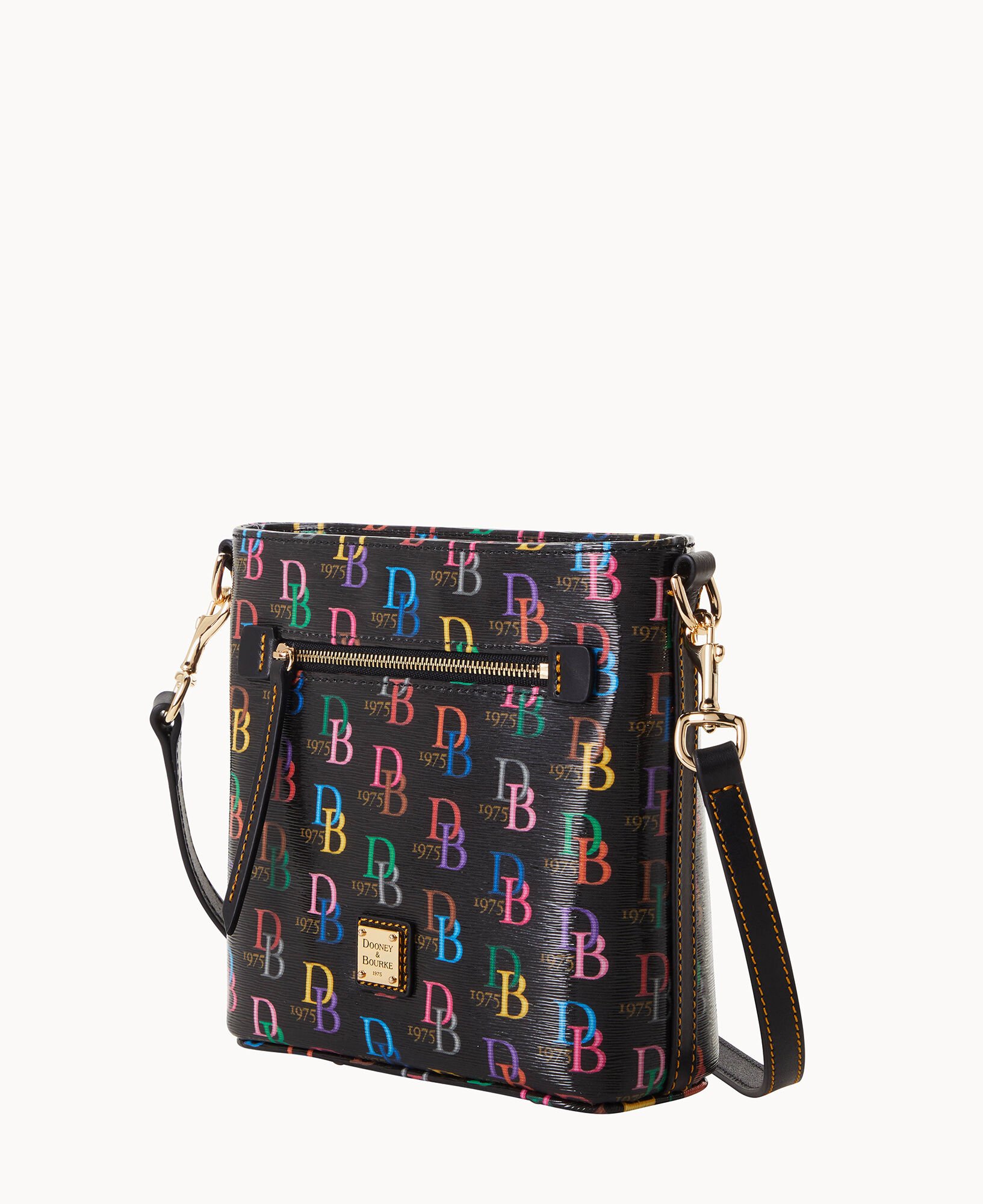 Dooney Bourke DB75 Multi Small Zip Crossbody