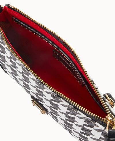 Houndstooth Slim Crossbody