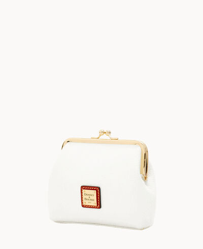 Pebble Grain Large Framed Purse