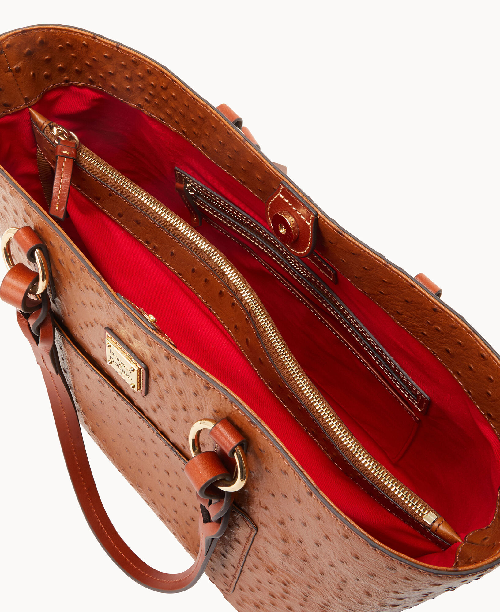Dooney and bourke ostrich tote hot sale